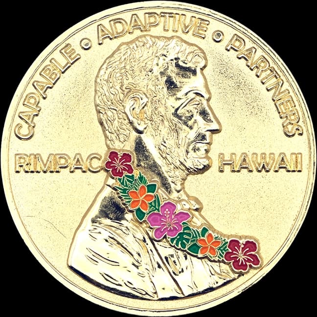 Gold Injection Molded coin - Image 2