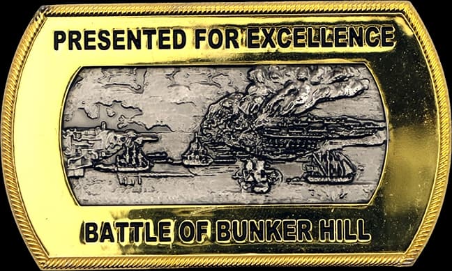 Gold Die Struck military challenge coin - Image 4