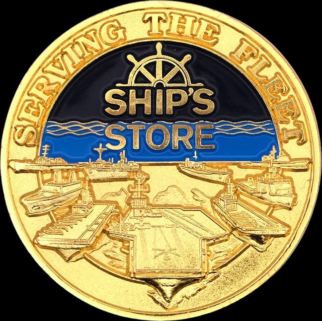 Gold Die Struck military challenge coin - Image 1