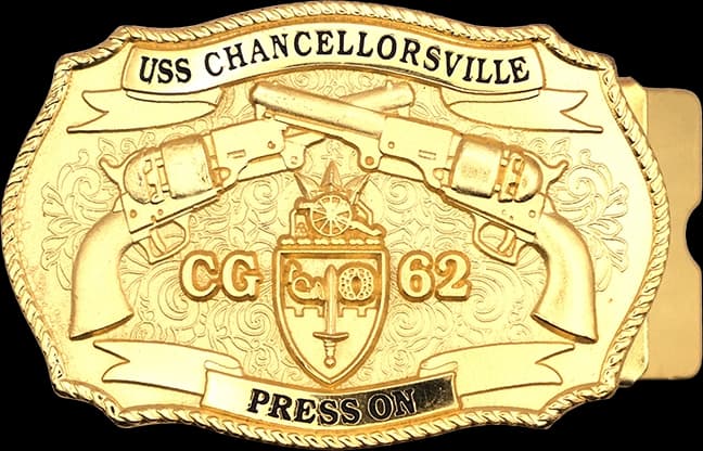 Gold Military Buckle