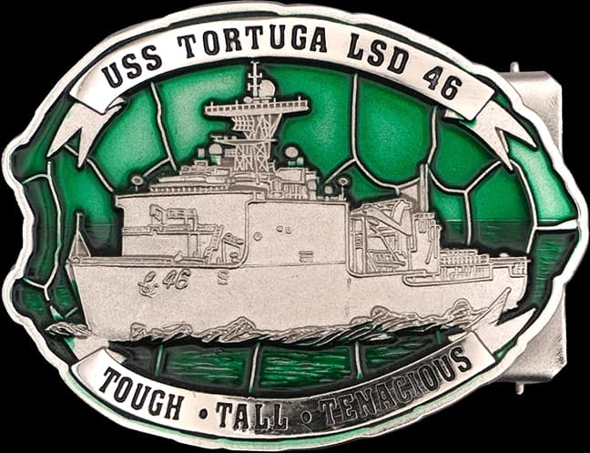 Silver Military Buckle