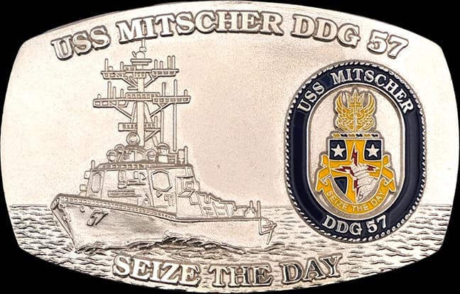 Silver Military Buckle - Image 2